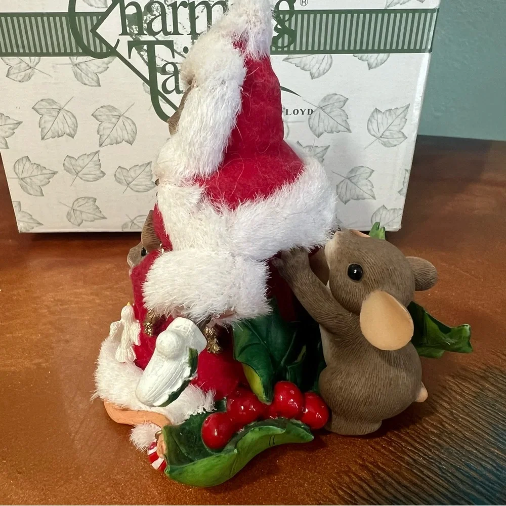 Charming Tails Mice THERE'S A LITTLE OF EACH OF US IN SANTA Ltd Ed 87/169